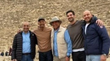 أهرامات الجيزة.. ويل سميث يندهش من عظمة الحضارة المصرية خلال زيارته الأخيرة